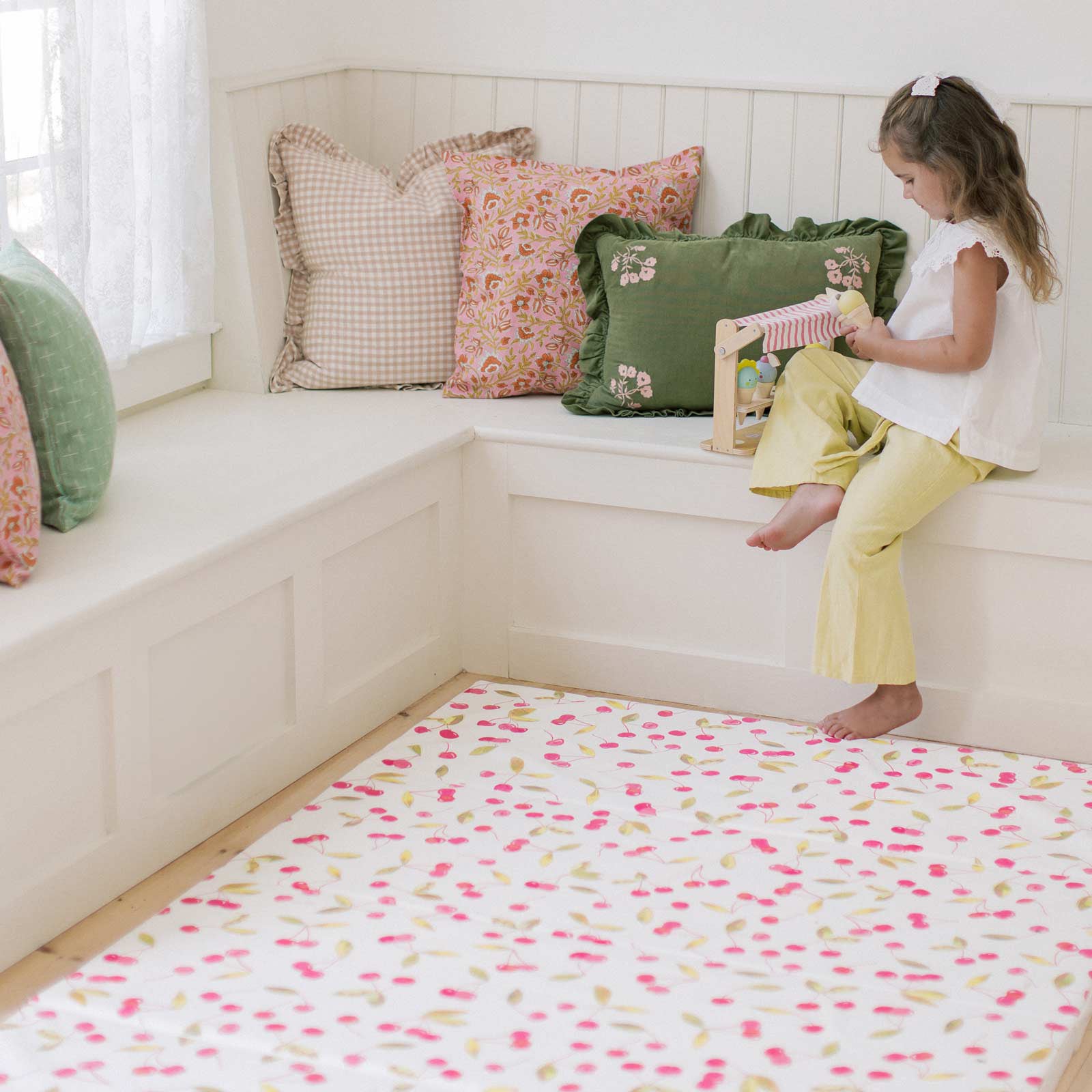 Lulu Tumbling Mat - High-Quality Gymnastics & Exercise Mat for Kids & Adults - Perfect for Yoga, Cheerleading, and Home Workouts