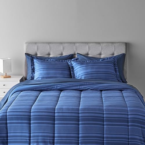 Blue Calvin Striped