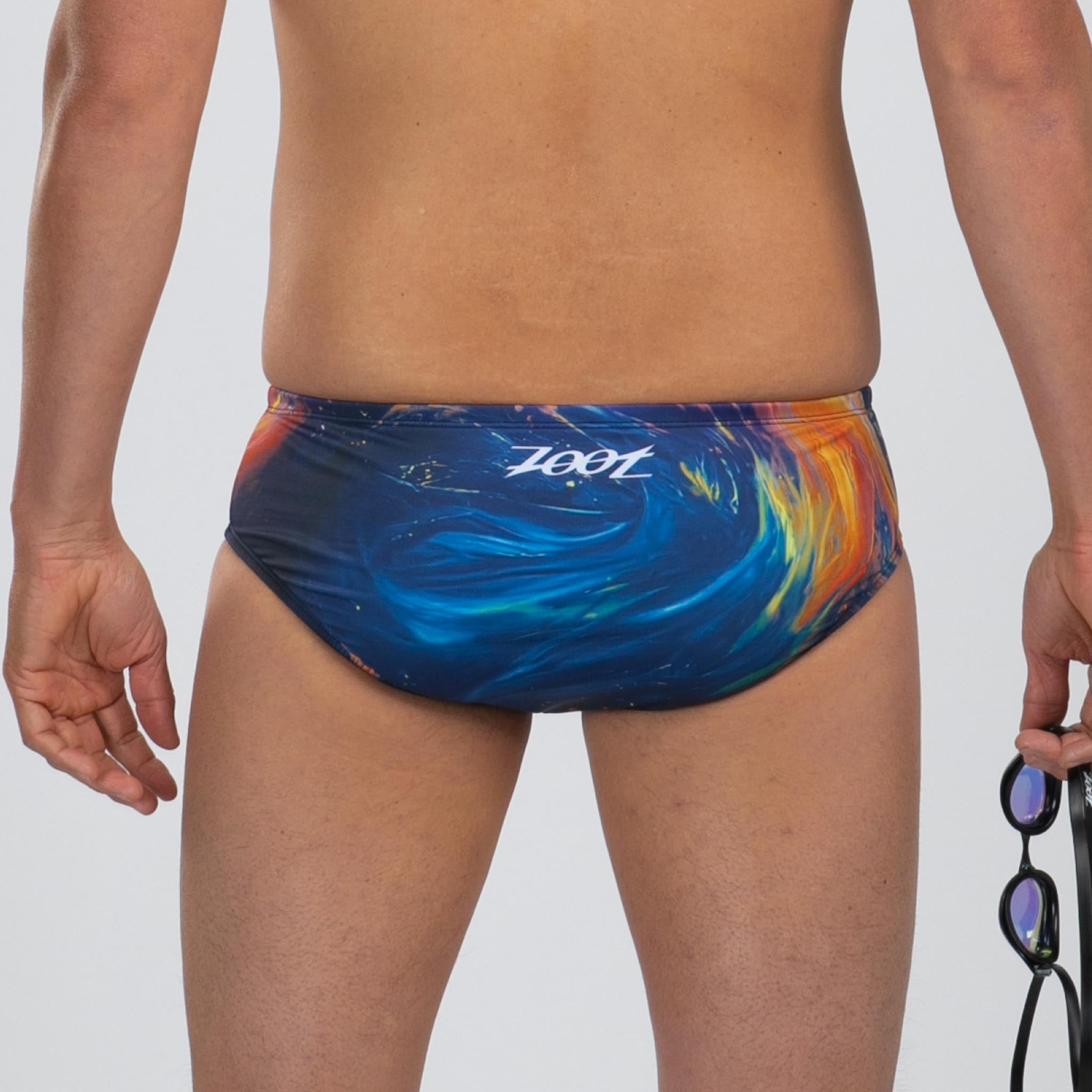 Men's Limited Edition Swim Brief - Stylish & Comfortable Space Print Swimwear for Beach, Pool & Vacation | Quick-Dry & UV Protection