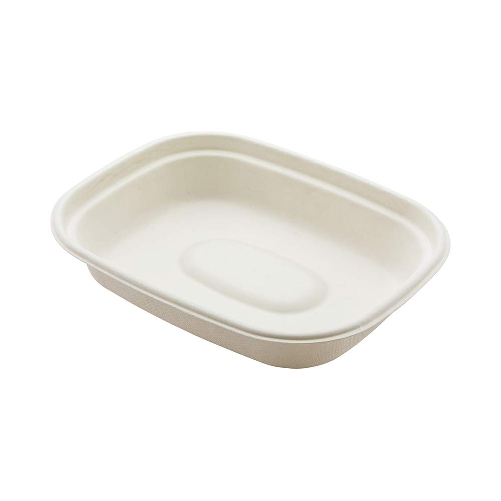 Eco-Friendly 48oz Bagasse Salad Bowls - 100-Pack Grease-Resistant, Microwavable & Sturdy with Reinforced Rim | Perfect for Restaurants, Takeout, Salads & Meal Prep | Lids Sold Separately