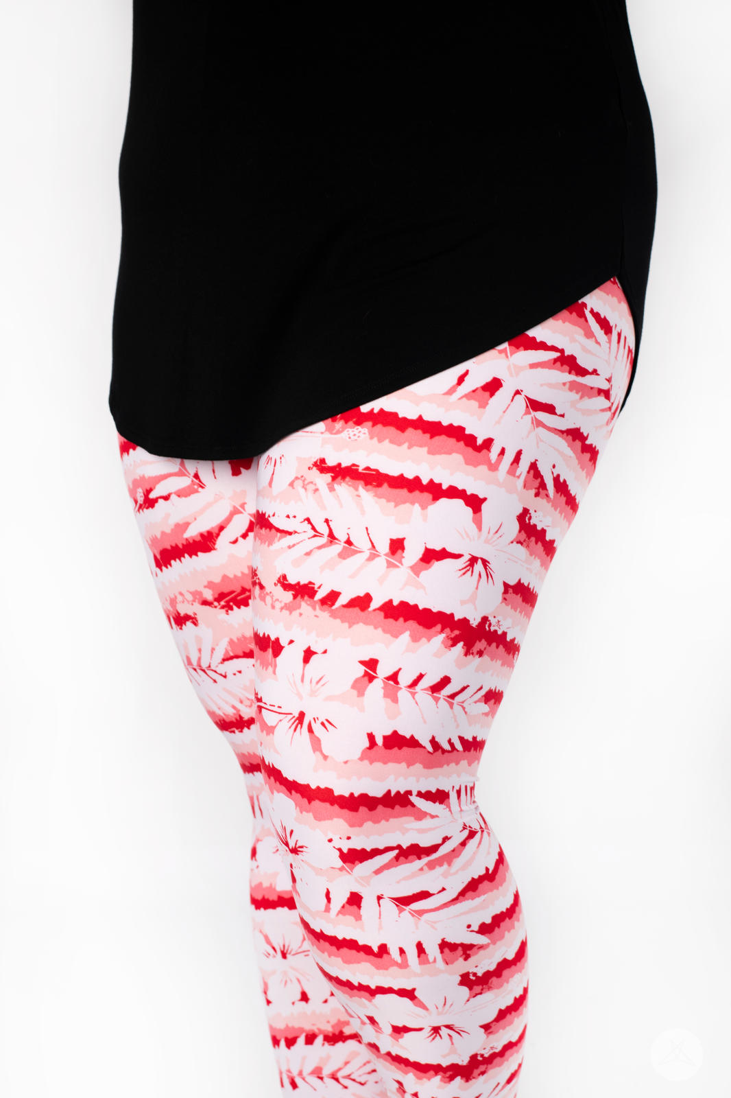 Surfs Up Patterned Leggings - Trendy Printed Yoga Pants for Women - Perfect for Surfing, Beach Outings & Active Lifestyle