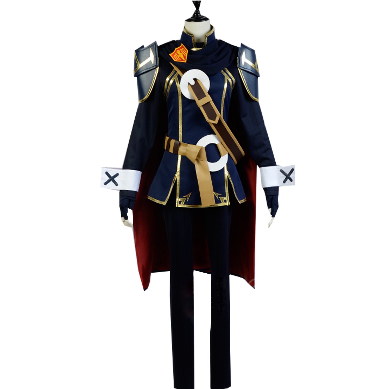 Lucina Anime Cosplay Costume - Fire Emblem Battle Uniform Outfit for Halloween, Conventions & Cosplay Events