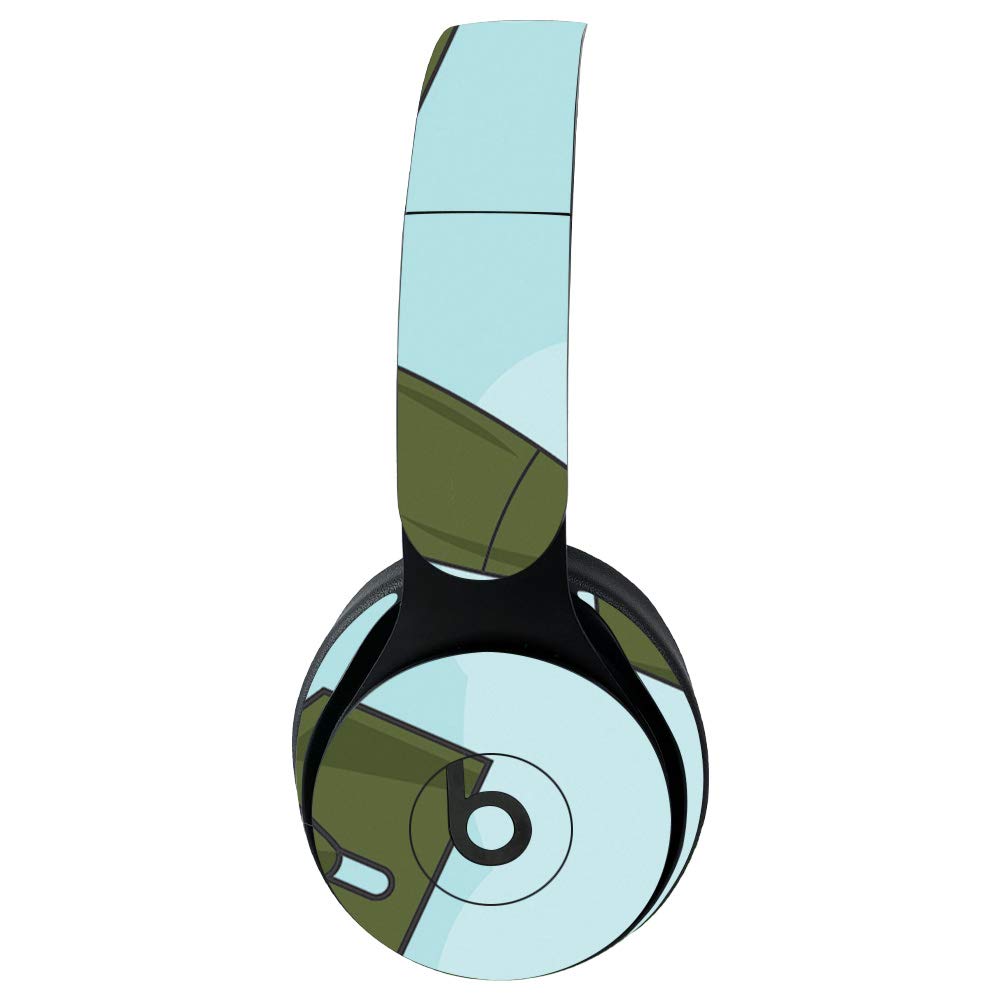 MightySkins Vinyl Decal Wrap Cover for Beats Solo Pro Wireless Headphones - Bombs Away Design | Protective & Durable Skin | Easy to Apply & Remove | Made in USA | Perfect for Travel, Workouts & Daily Use