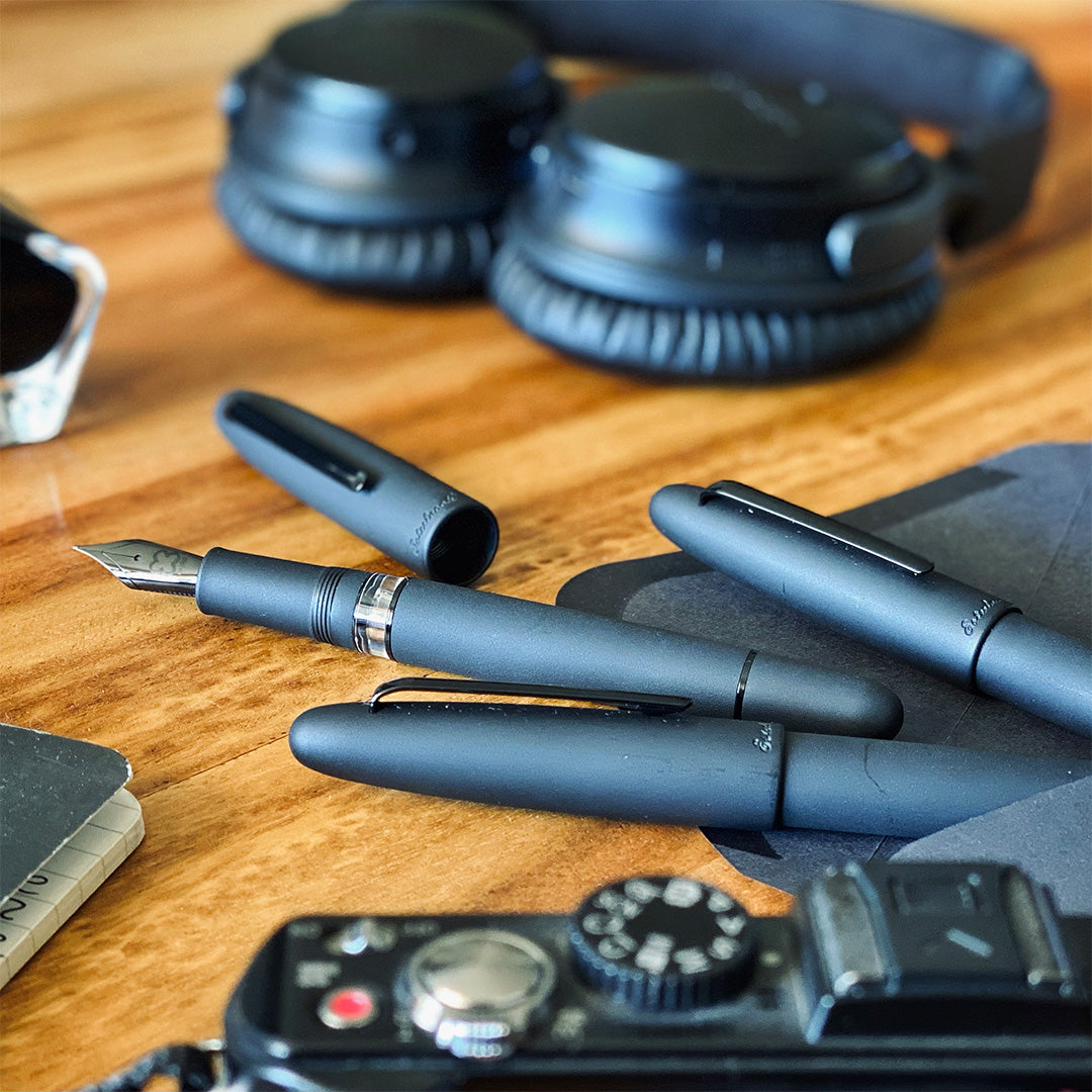 Esterbrook Estie Fountain Pen - Premium Raven Black Ink Pen for Writing, Calligraphy & Gifts - Perfect for Office, School & Journaling