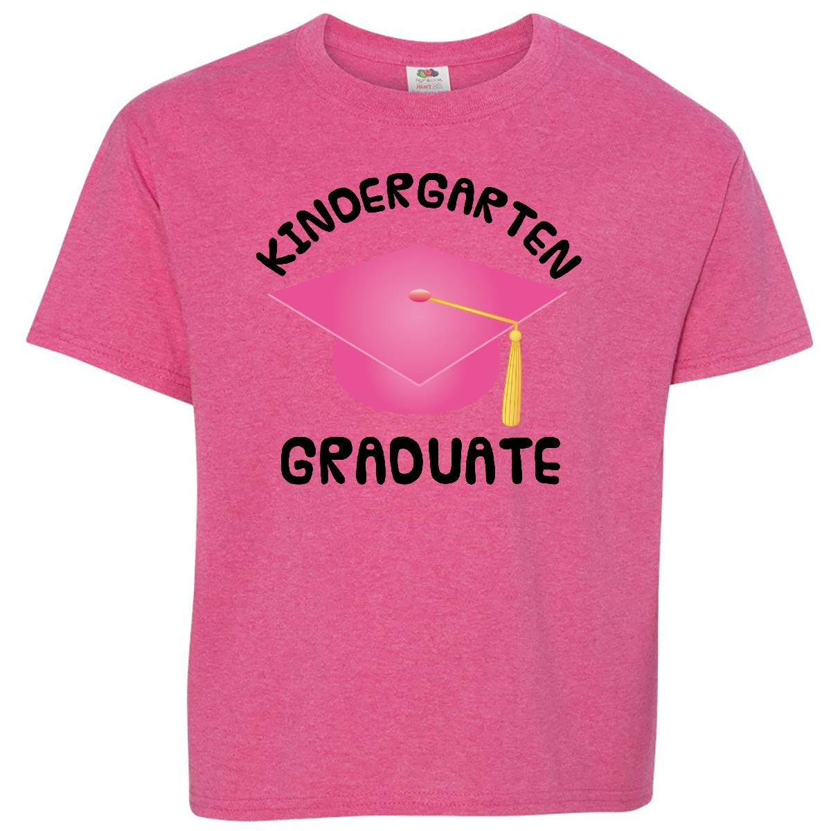 Kindergarten Graduation Day Girls Youth T-Shirt - Cute Kids Graduation Tee for Preschool & Elementary School Celebrations - Perfect for Class Photos, Ceremonies & End-of-Year Parties