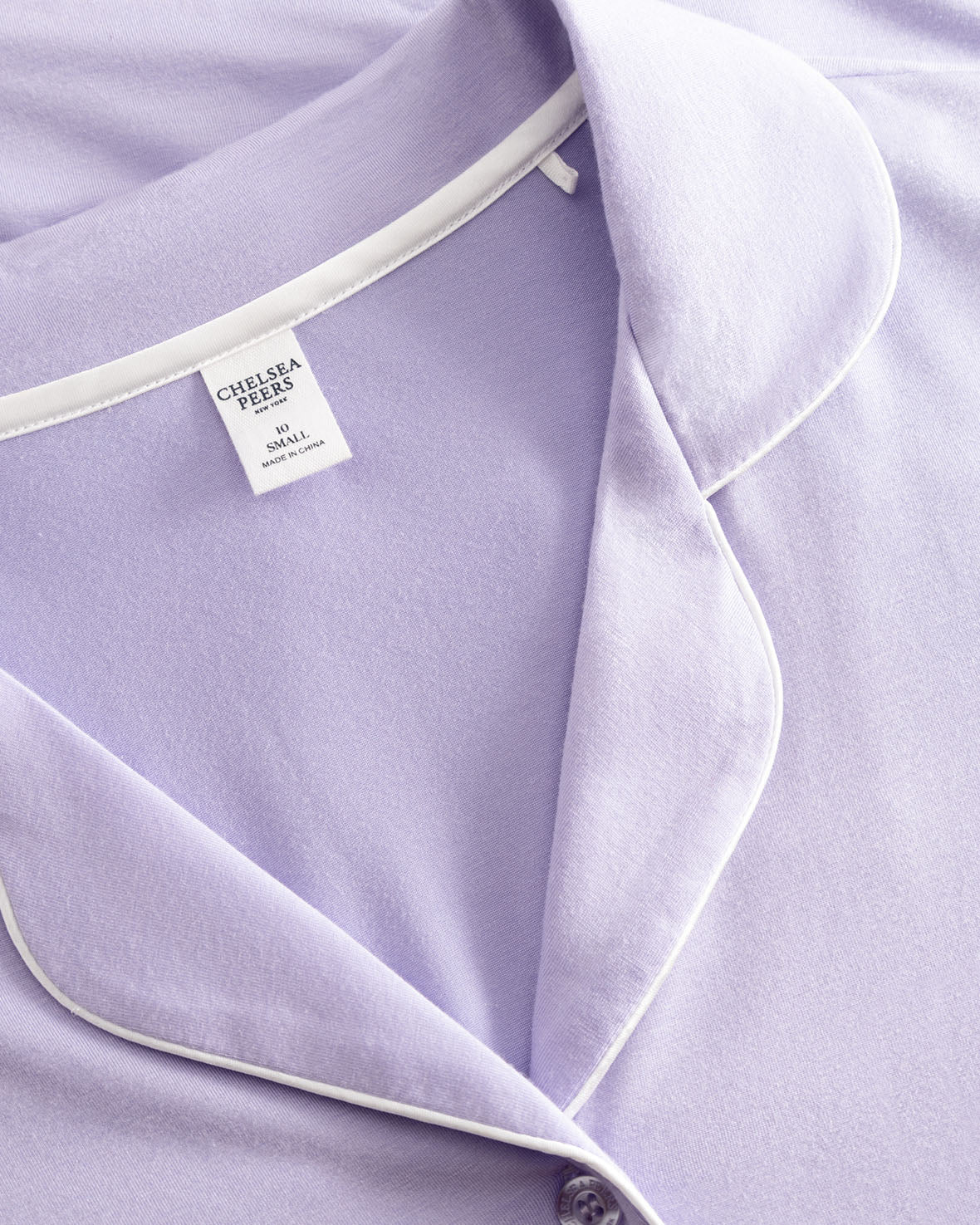 TENCEL™ Modal Short Sleeve Button Up Pajama Set for Women - Soft & Breathable Sleepwear - Lilac Purple - Perfect for Summer Nights & Lounge Wear