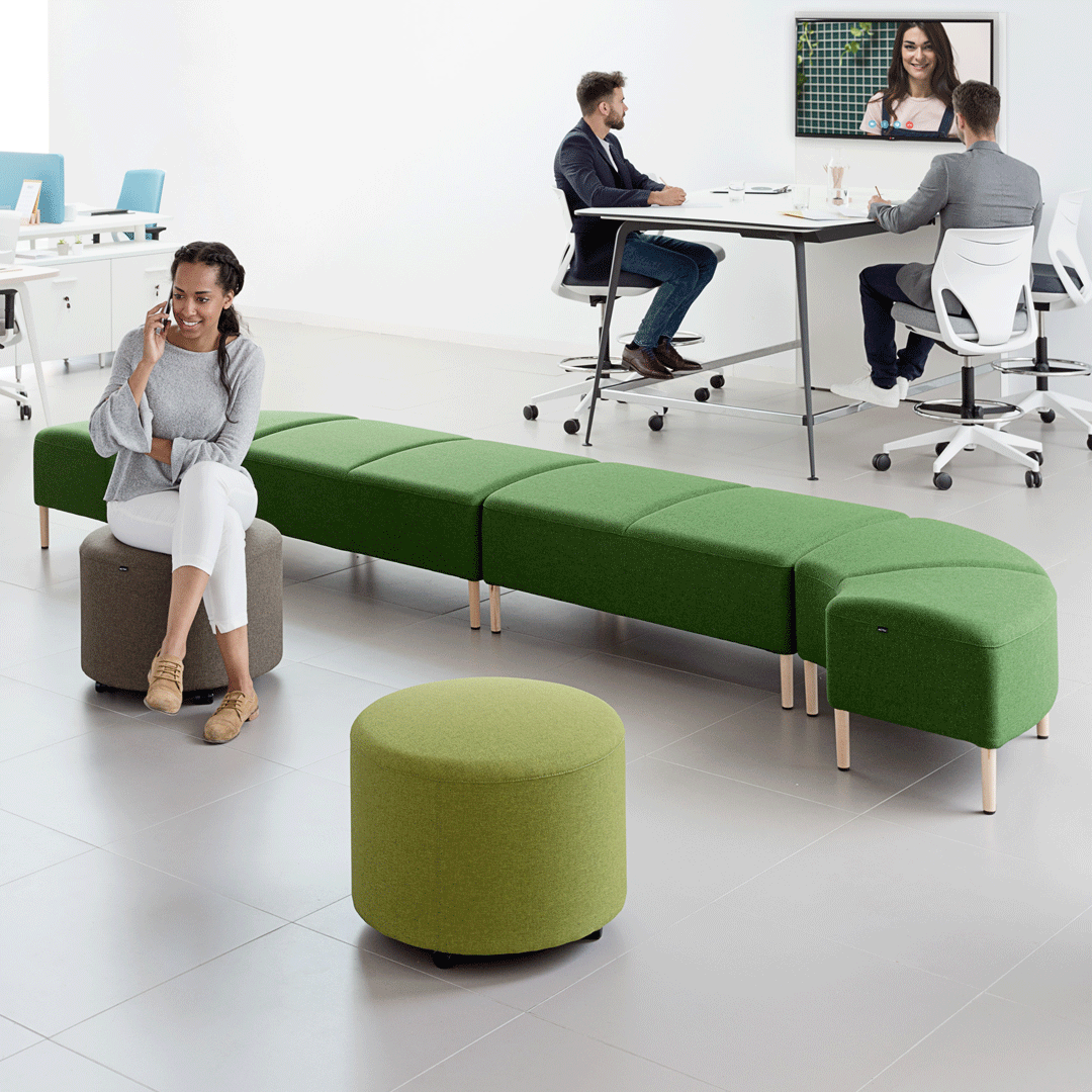 Modular Bench System - Bend Series 30 | Durable Outdoor Seating Solution for Patio, Garden & Commercial Spaces