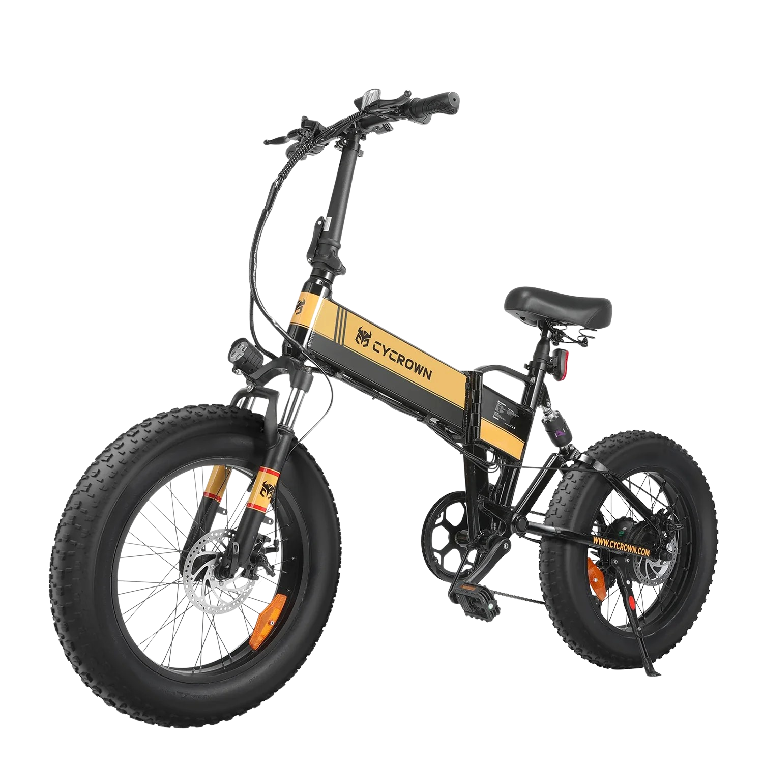 Cycrown CycKnight Fat Tire Folding Electric Bike - 20