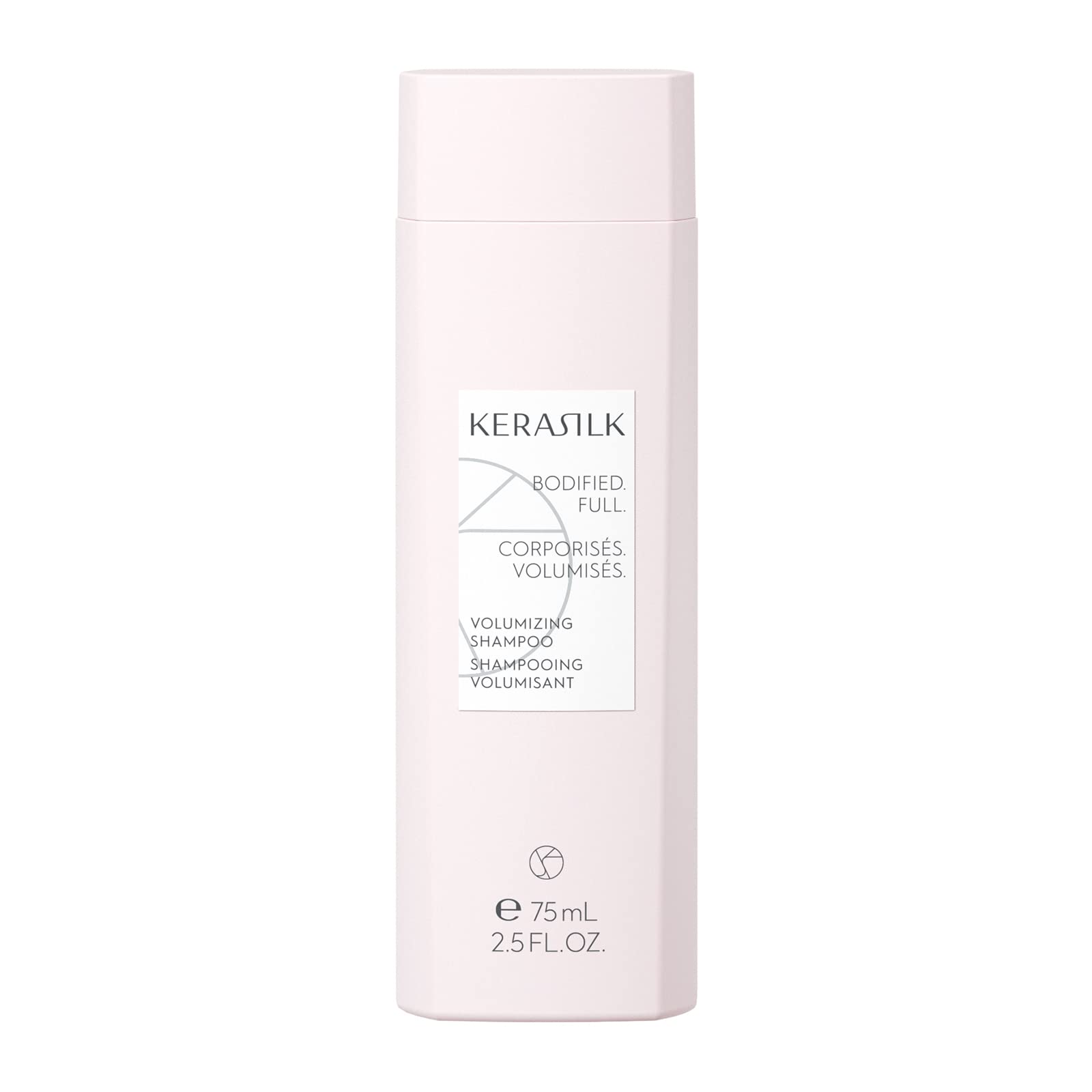 KERASILK Volumizing Shampoo for Fine Hair - Sulfate Free & Paraben Free Hair Growth Shampoo - Adds Volume & Thickness - Perfect for Daily Use & Salon Quality Results