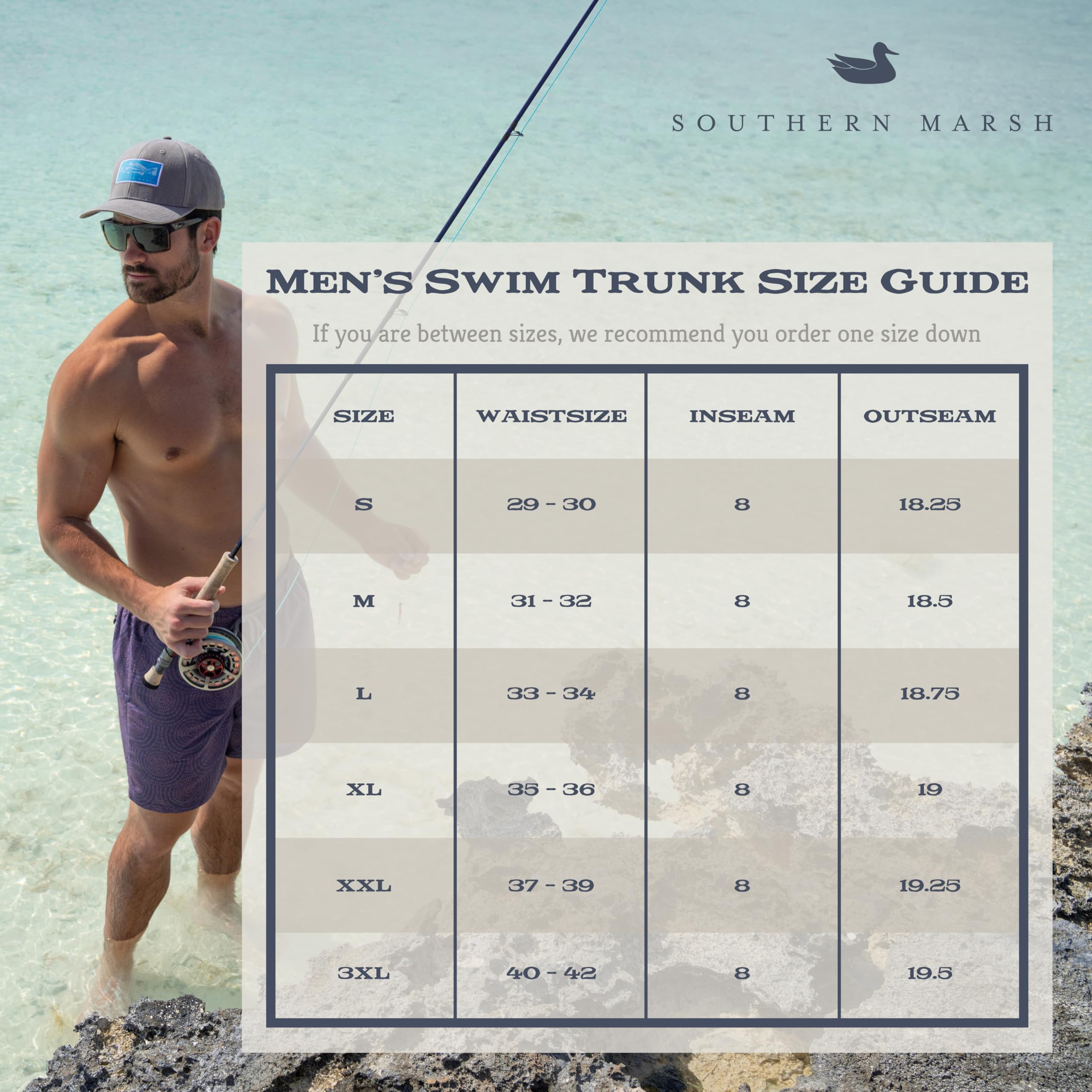 Men's Quick-Dry Swim Trunks with Anchor Print - Comfortable Beach Shorts for Swimming, Surfing & Vacation | Perfect for Pool, Ocean & Summer Activities