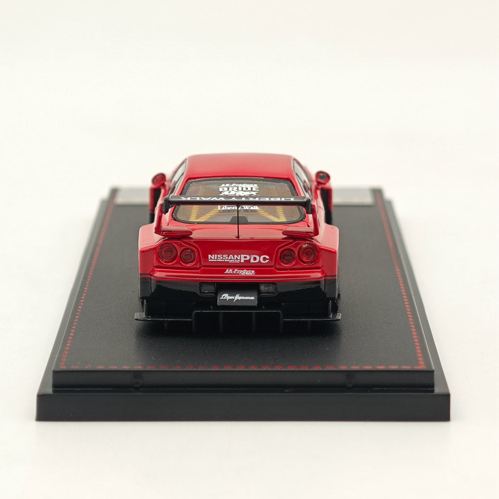 1/64 Scale LBWK Nissan GT-R ER34 Chameleon Limited Edition Diecast Model Car - Perfect for Collectors, Display, and Racing Enthusiasts