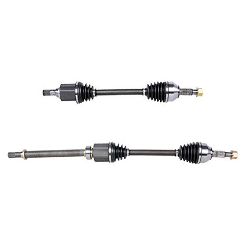 2PC Front CV Axle Half Shaft Assemblies for 2007-2012 Nissan Altima 2.5L Gas with CVT Transmission - Replacement Drive Axle for Smooth Ride & Performance - Perfect for DIY Repairs & Professional Mechanics