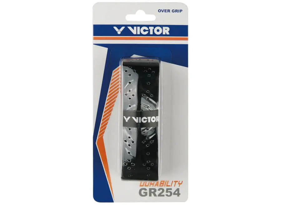Victor GR254 Tennis Overgrip - Premium Cushioning & Sweat Absorption for Enhanced Grip & Comfort - Perfect for Tennis, Badminton & Racquet Sports Players