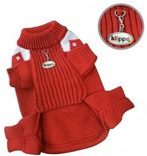 Festive Candy Cane Bone Christmas Sweater Bodysuit - Cute Holiday Outfit for Pets, Perfect for Christmas Photos & Party Celebrations