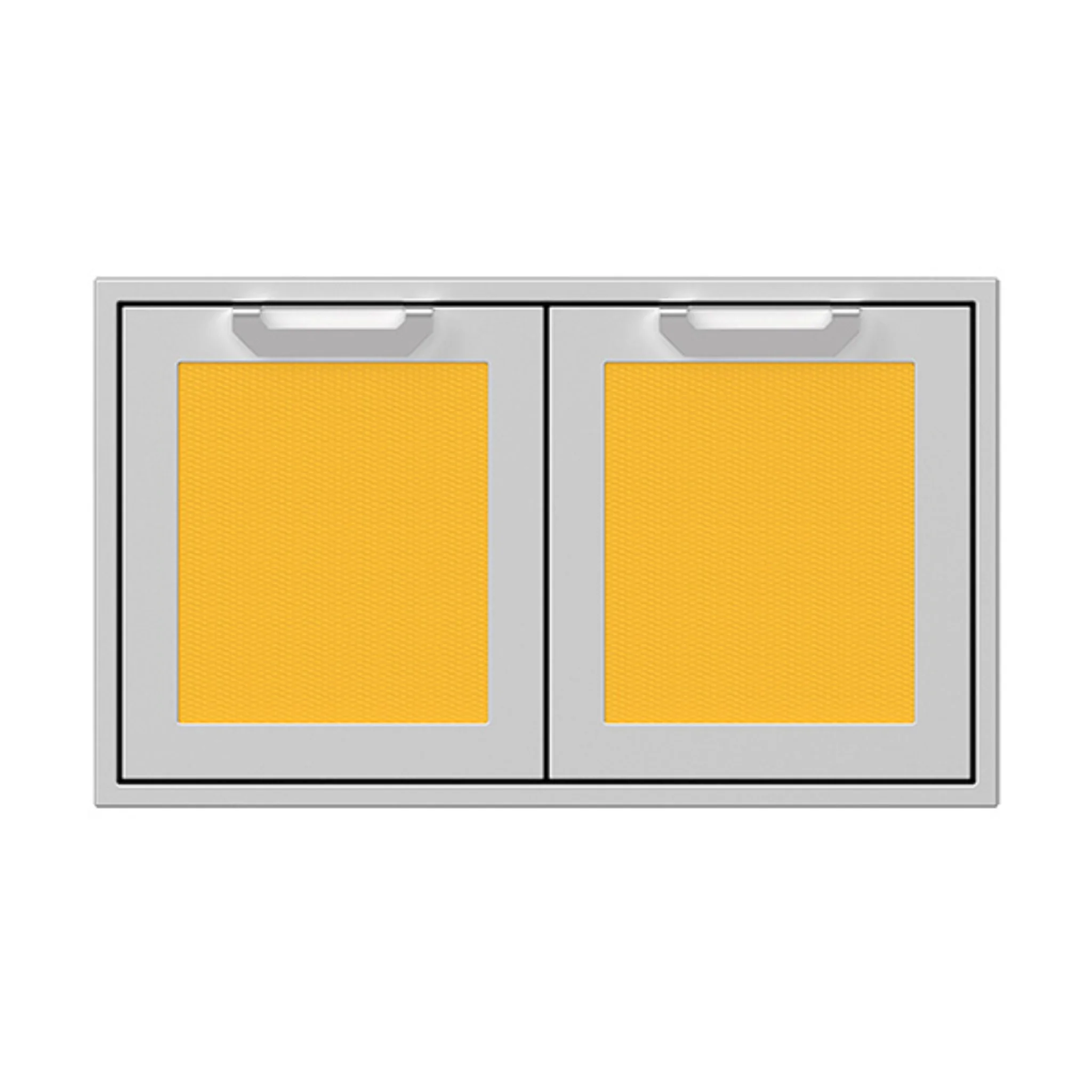 Hestan 36-Inch Outdoor Double Access Doors - Stainless Steel Commercial Kitchen Equipment for Restaurants, Catering & Outdoor Cooking