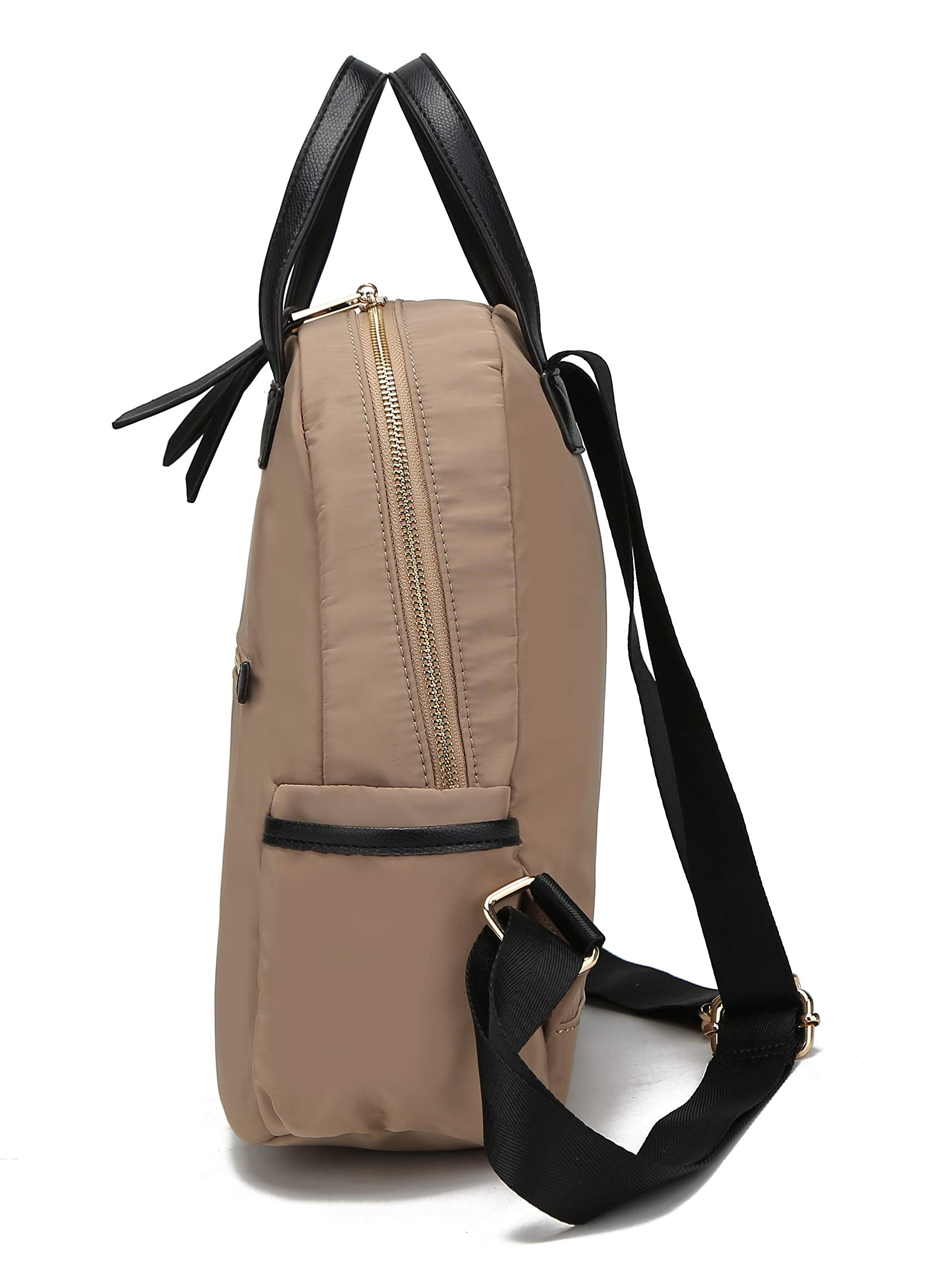 Waterproof Nylon Travel Backpack for Women - Lightweight Durable Carry-On Purse by Mia K - Perfect for Hiking, Commuting & Weekend Getaways