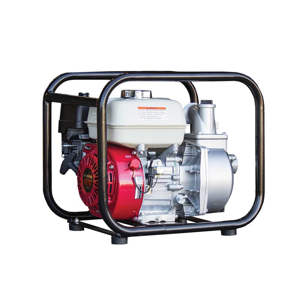 Brave 2 Inch Semi Trash Pump with Honda GX160 Engine - Heavy Duty Water Transfer for Construction, Flood Control & Agricultural Irrigation