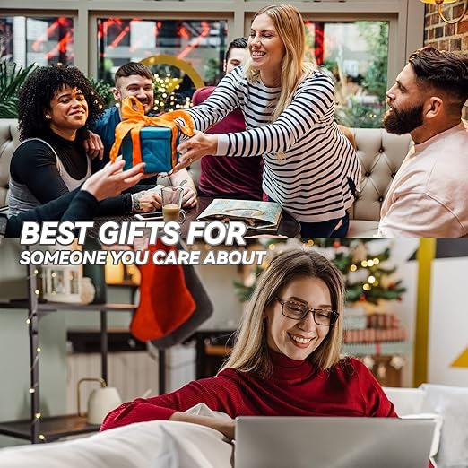 Gaoye Blue Light Blocking Reading Glasses for Men & Women - Computer Glasses with Anti-UV Protection - Perfect for Office Work, Gaming & Digital Screen Use