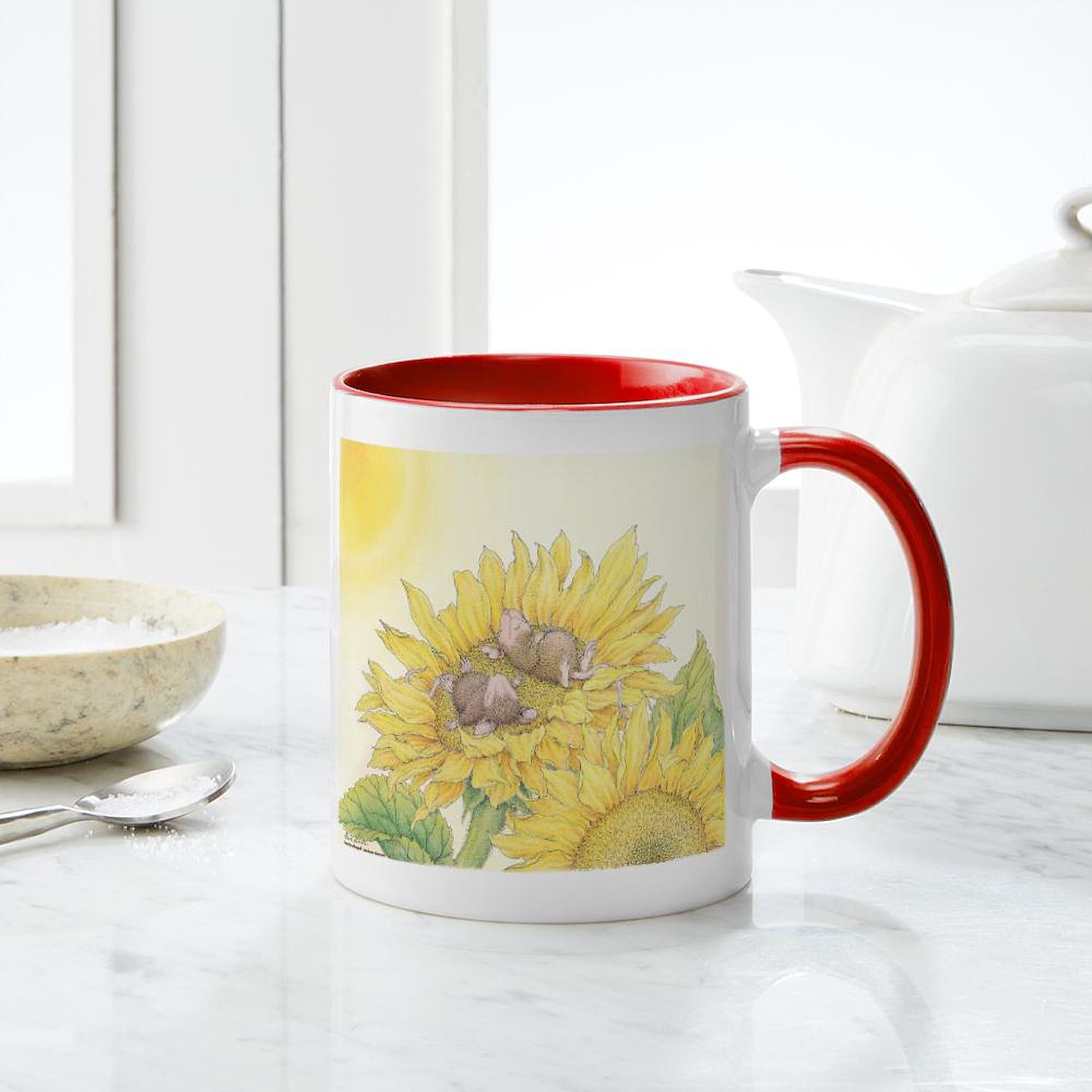 Ray Of Sunshine 11 oz (325 ml) Ceramic Coffee Mug - Perfect for Morning Coffee, Office Use & Gift Giving | CafePress