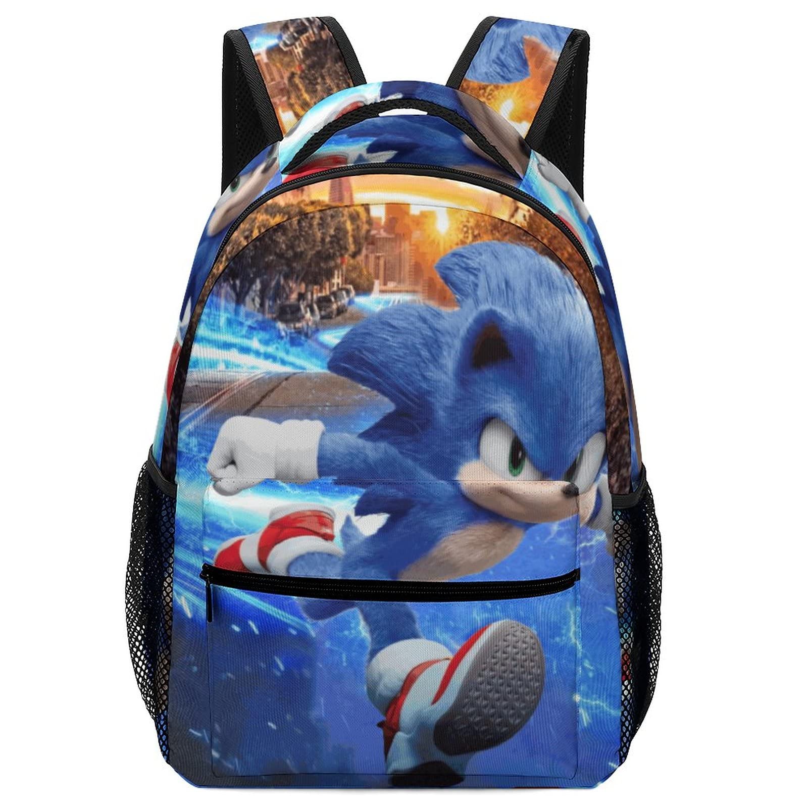 DIY Anime Mini Laptop Backpack - Waterproof Gaming Backpack for Men & Women - Lightweight Hiking Daypack for School, Travel & Outdoor Adventures