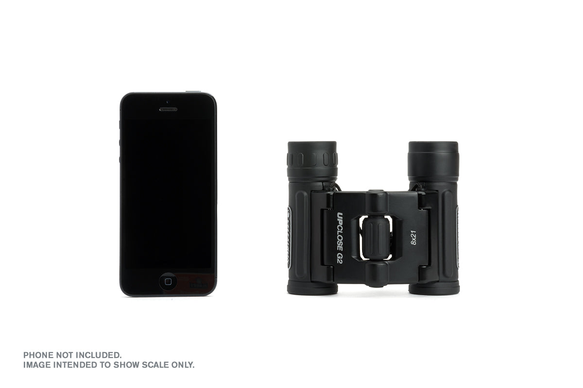 UpClose G2 8x21mm Compact Roof Prism Binoculars - Lightweight & Durable for Bird Watching, Hiking, Concerts, and Travel (Clamshell Packaging)