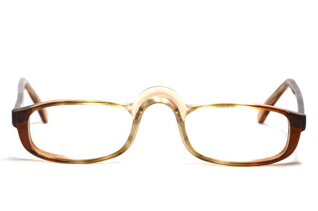 Vintage Lincoln Half Eye Reading Glasses - Handcrafted in England | Perfect for Reading, Studying & Book Lovers