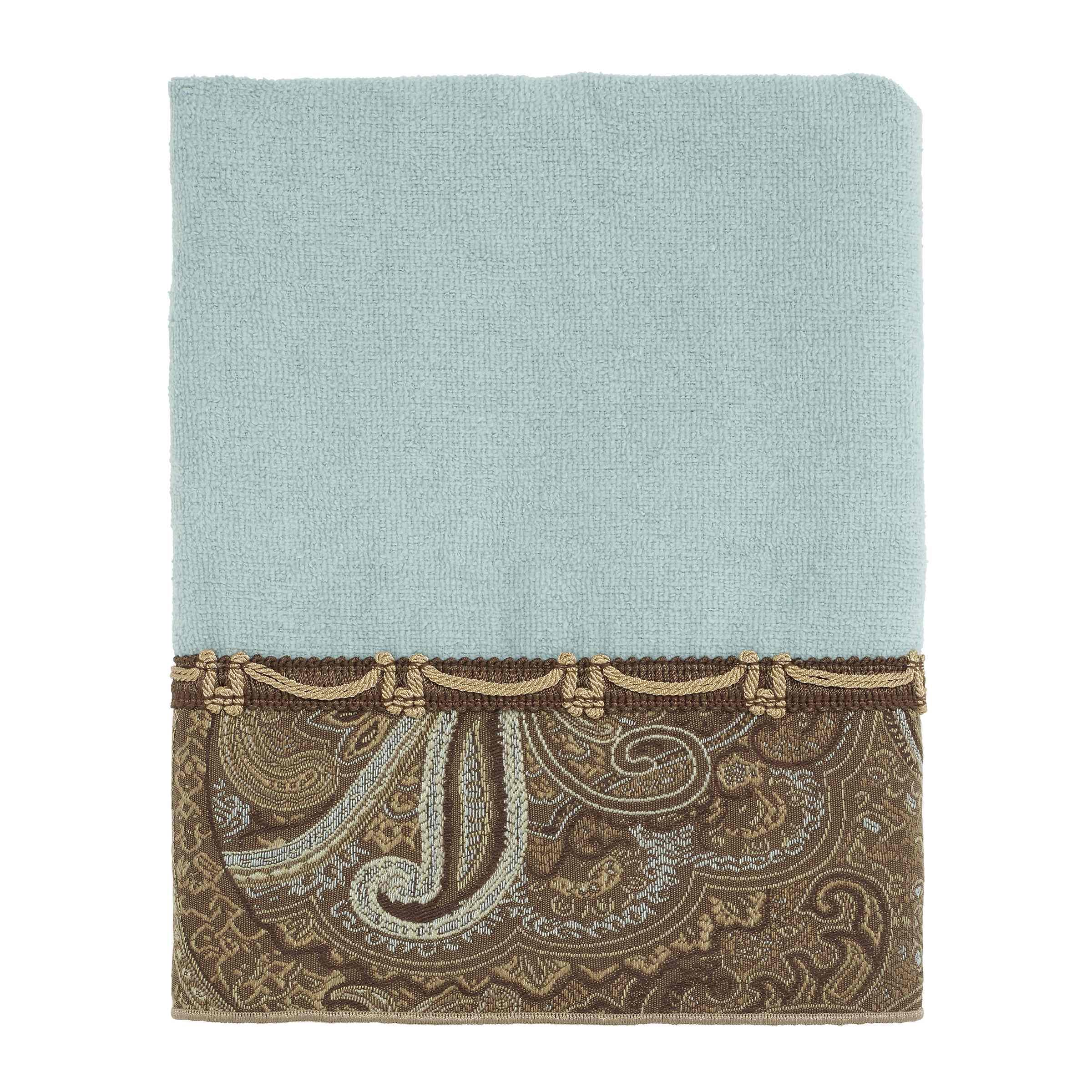 Premium Avanti Linens Bradford 100% Cotton Hand Towel - Soft & Absorbent Bath Towel for Kitchen, Bathroom & Spa - Mineral Color