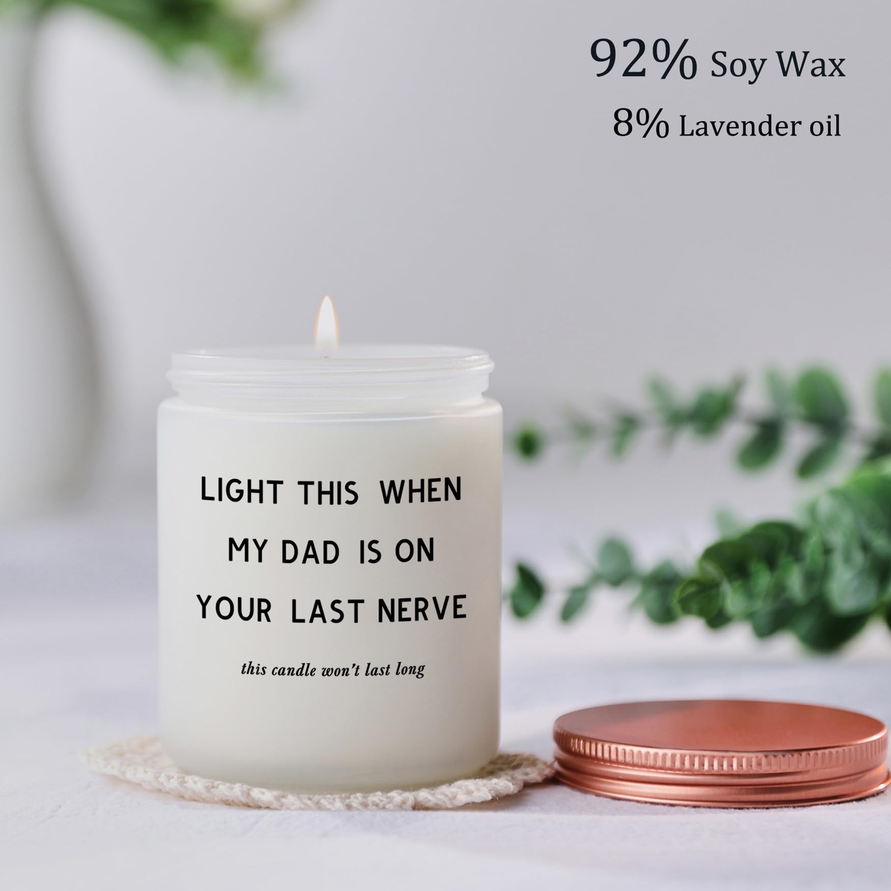 Funny and Unique Scented Candles Gift for Mom - Birthday, Mother's Day, Christmas Present from Daughter or Son | Aromatherapy Home Decor for Stepmom, Wife, Women