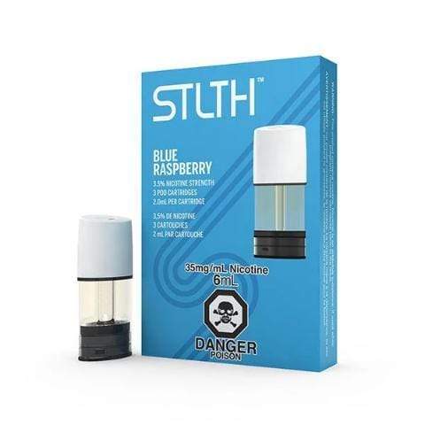 Blue Raspberry STLTH Pods for Vape – Refillable & Flavorful Vaping Experience | Perfect for On-the-Go & Social Settings