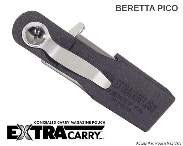 Beretta Pico 380 6 Round Magazine Pouch - Compact Concealed Carry Holster for Everyday Self Defense & Range Training