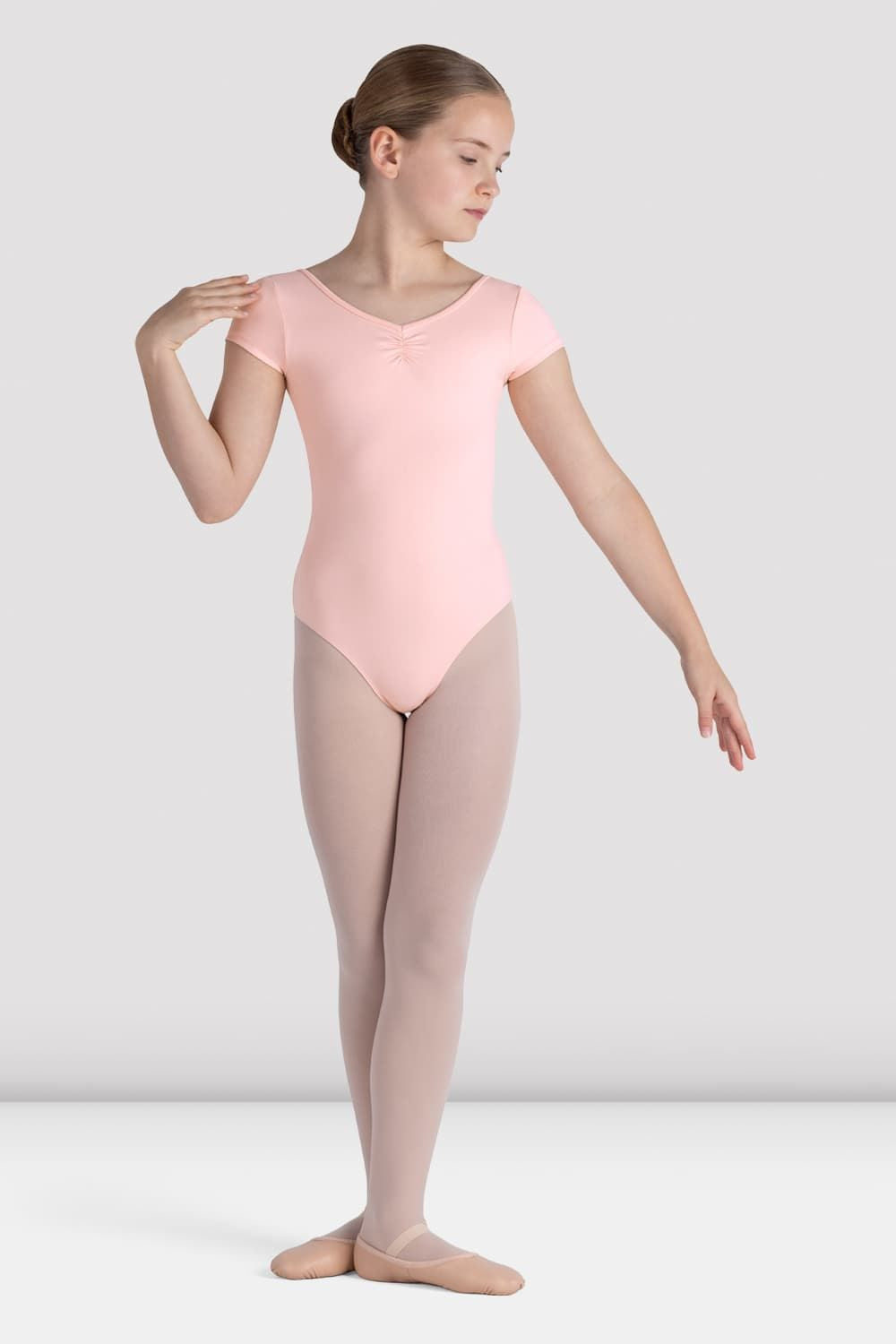 Girls Piper Cap Sleeve Leotard - Ballet Dance Leotard for Kids, Toddler Gymnastics Leotard with Breathable Fabric - Perfect for Dance Class, Recital & Performance