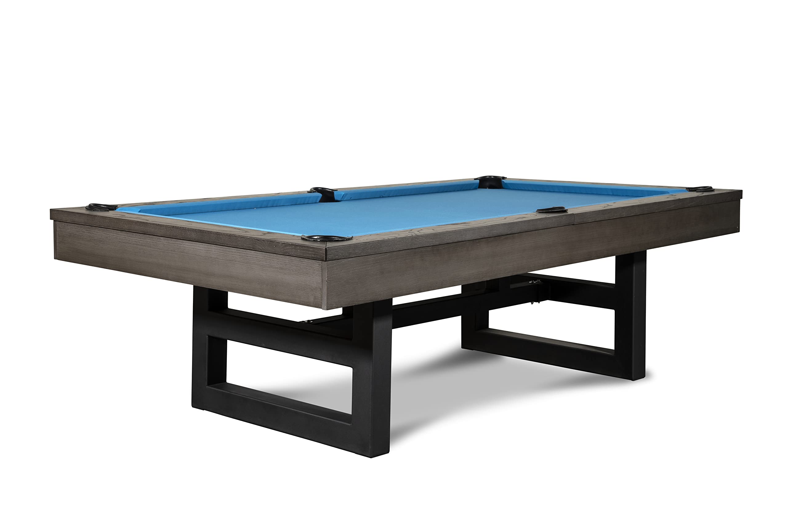 Premium Chino Slate Pool Table with Billiard Balls, Cues & Accessories - Professional 8-Foot Pool Table for Game Rooms, Bars & Home Entertainment