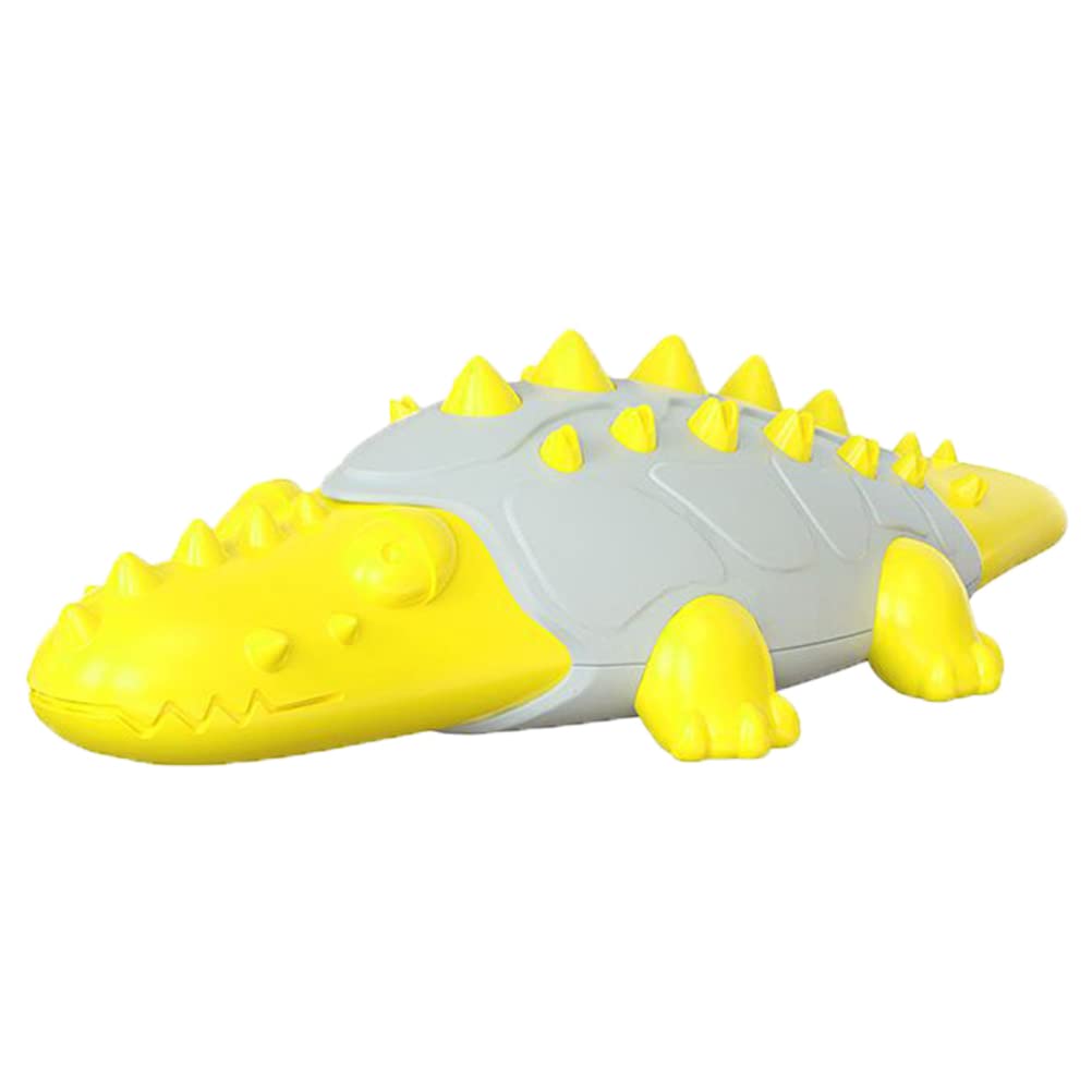 **LUOZZY Soft & Durable Puppy Chew Toys for Teething - Dog Dental Chew Toys for Teeth Cleaning & Oral Health - Yellow - Perfect for Puppy Teething Relief & Playtime**