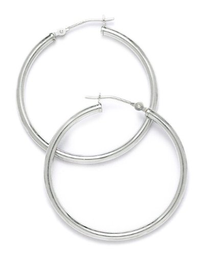 14K Gold Round Hoop Earrings for Women - Classic & Elegant Hoop Earrings in Various Sizes | Perfect for Everyday Wear, Parties & Special Occasions