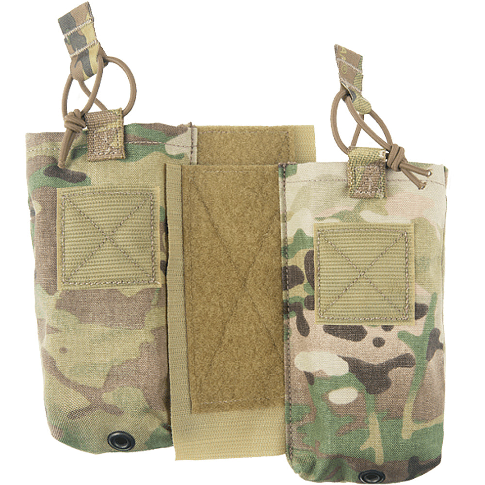 Crye Precision MBITR Radio Pouch Set - Tactical Molle-Compatible Military Radio Holder for Secure Communication in Combat & Outdoor Missions