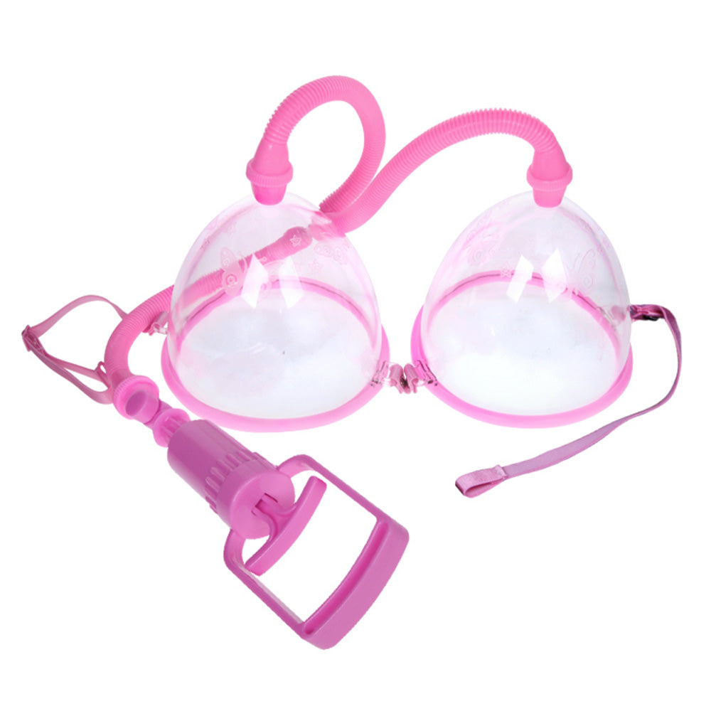 Premium Electric Breast Pump Enlargement Kit with Twin Cups & Trigger Handle - Comfortable Hands-Free Pumping for Nursing Moms at Home or Work