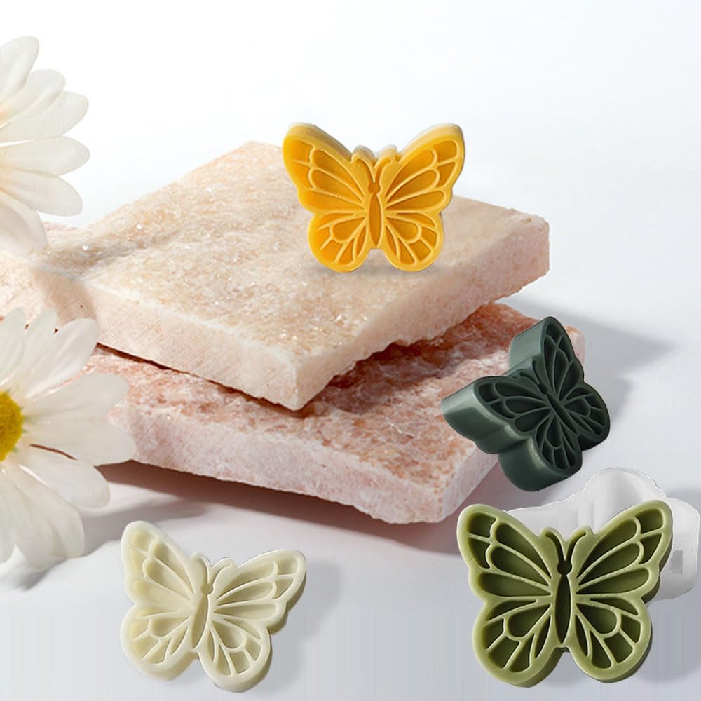1 PCS 3D Butterfly Silicone Mold for DIY Candle, Soap, Resin, and Chocolate Making - Perfect for Home Decor, Room Decoration, and Crafting Supplies - Ideal for Weddings, Parties, and Gift Giving