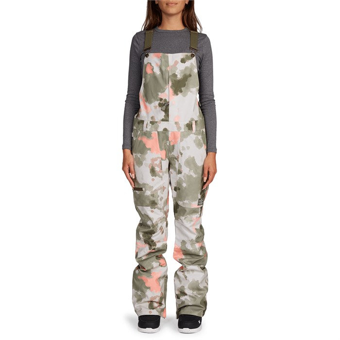 DC Women's Collective Bibs 2022 - Waterproof Snow Pants for Skiing & Snowboarding - Insulated Winter Bib Overalls for Women