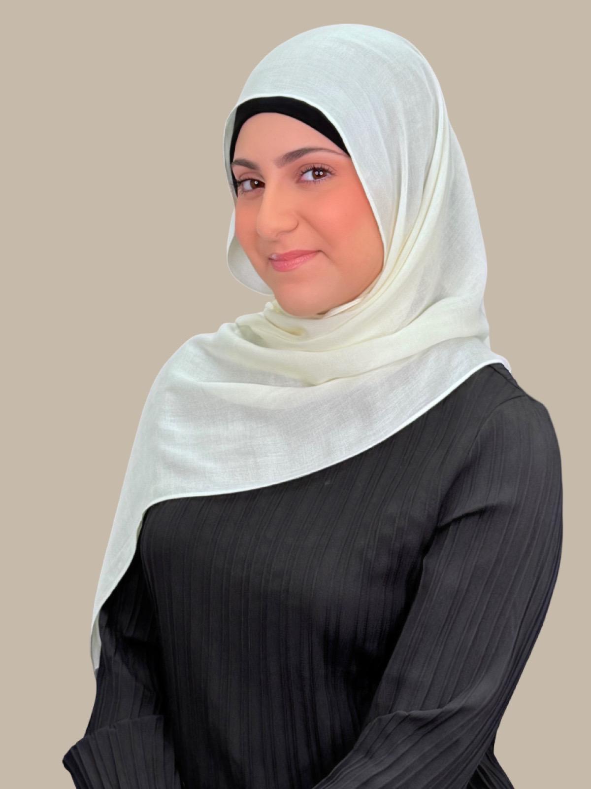 Stylish Cotton Modal Hijab with Lace Trim - Soft & Breathable Headscarf for Women - Perfect for Daily Wear, Prayer, and Special Occasions