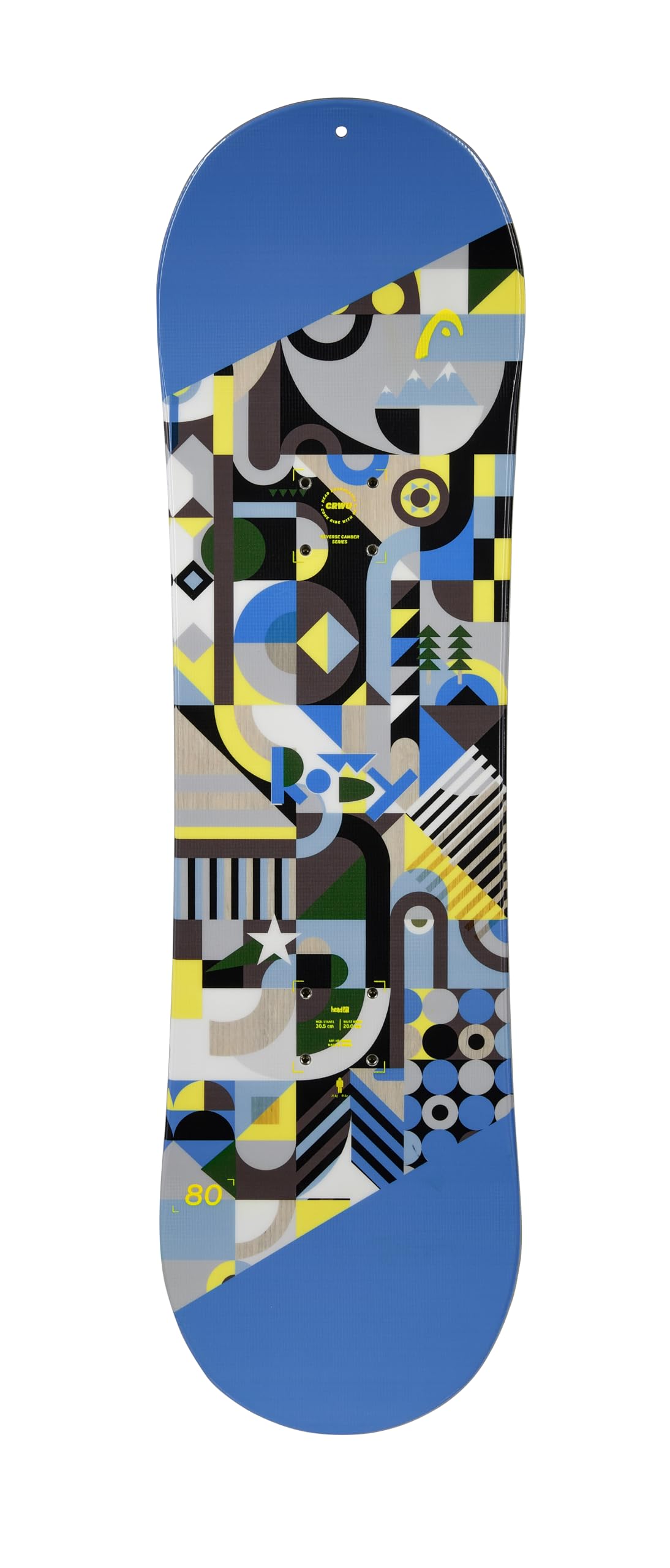 HEAD Unisex Kids Rowdy Snowboard - Lightweight & Durable for Young Riders | Perfect for Winter Slopes & Snow Parks | Boys & Girls Ages 6-12