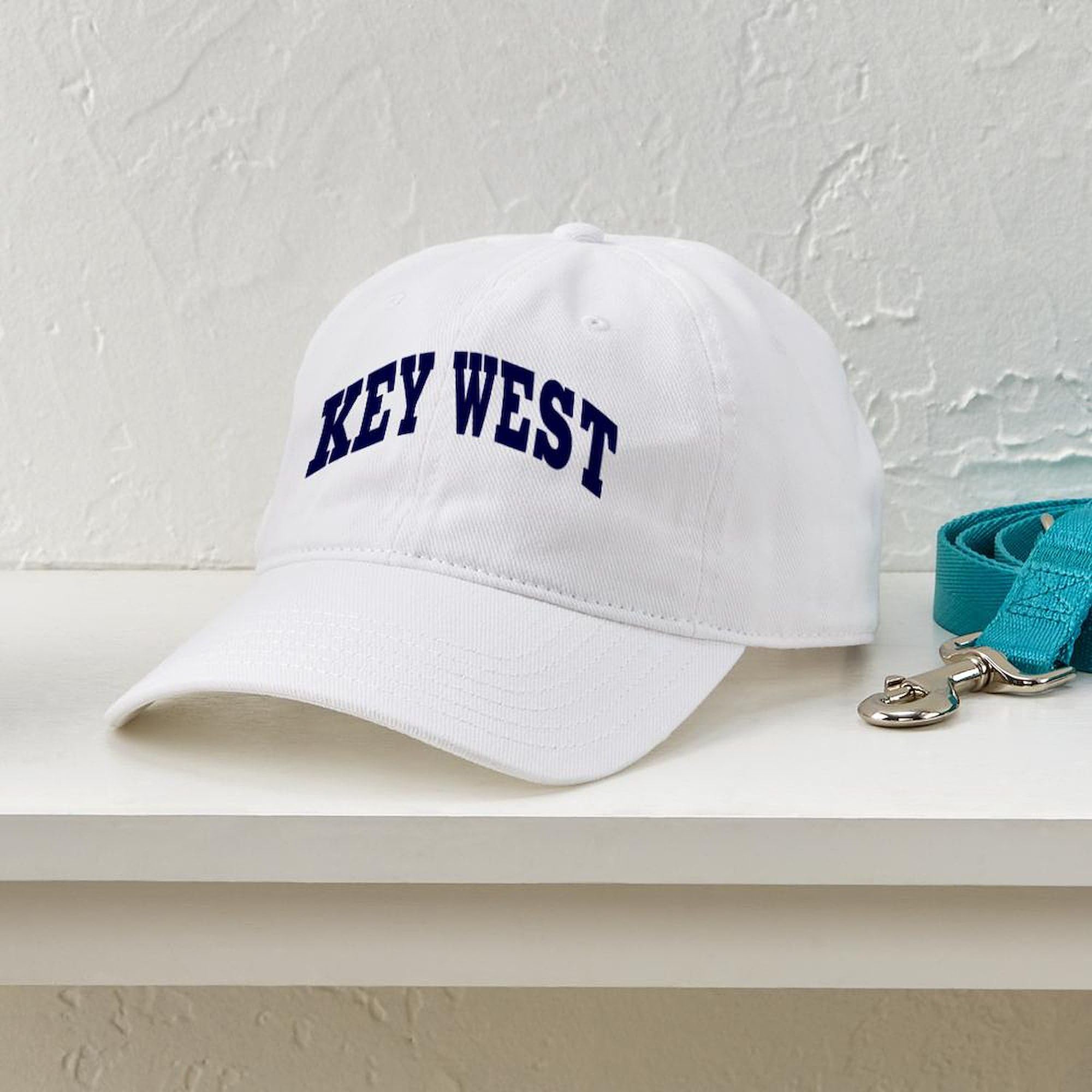 Key West Florida Adjustable Baseball Cap - Stylish & Unique Sun Hat for Beach, Travel & Outdoor Adventures
