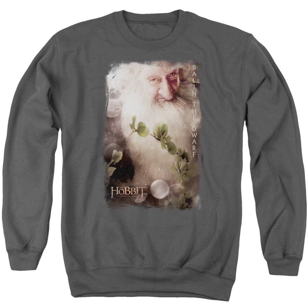 The Hobbit Balin Unisex Adult Crewneck Sweatshirt - Comfortable Lord of The Rings Merchandise for Men & Women - Perfect for Cosplay, Movie Nights & Fantasy Fans