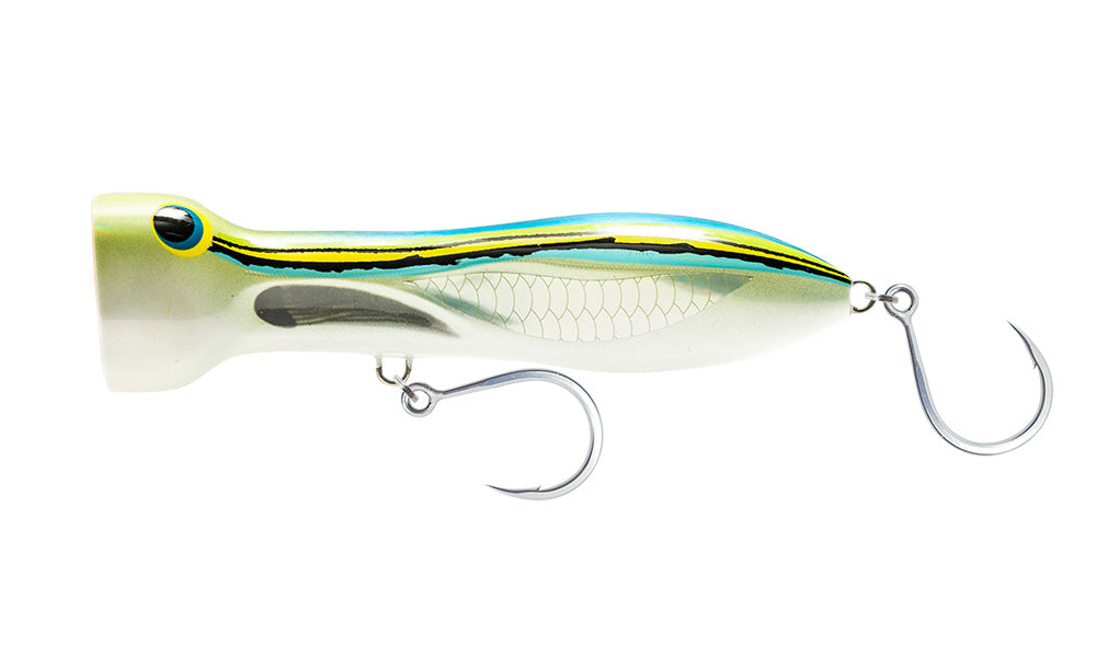 Chug Norris 120 Popper 120mm Fishing Lure - Topwater Bass Fishing Bait for Freshwater & Saltwater
