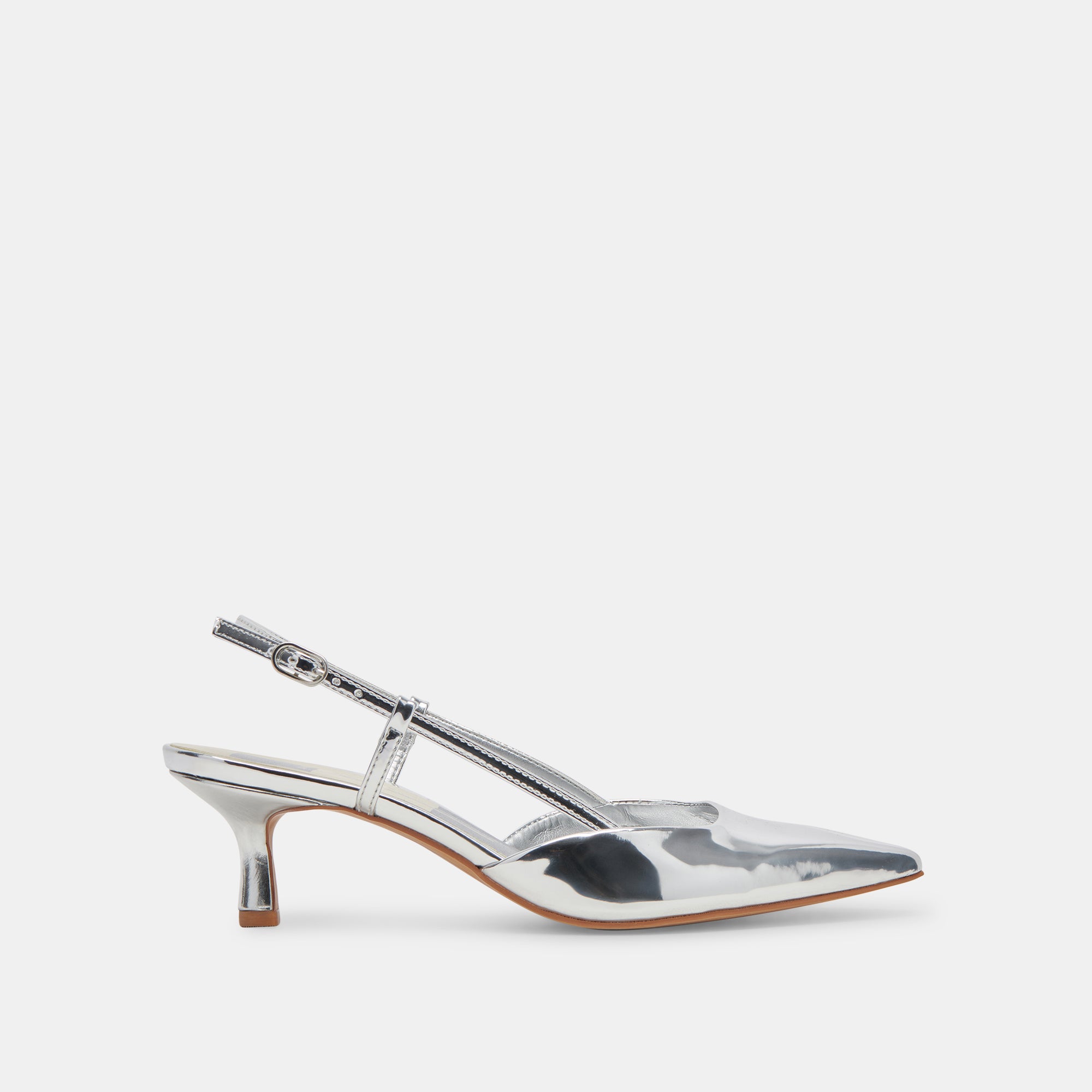 ODELA Women's High Heels - Silver Stella Stilettos for Party, Wedding & Evening Events | Elegant & Comfortable Dress Shoes