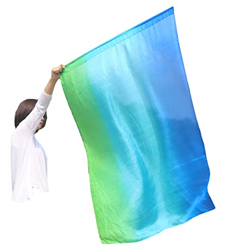 long side green-turquoise-blue
