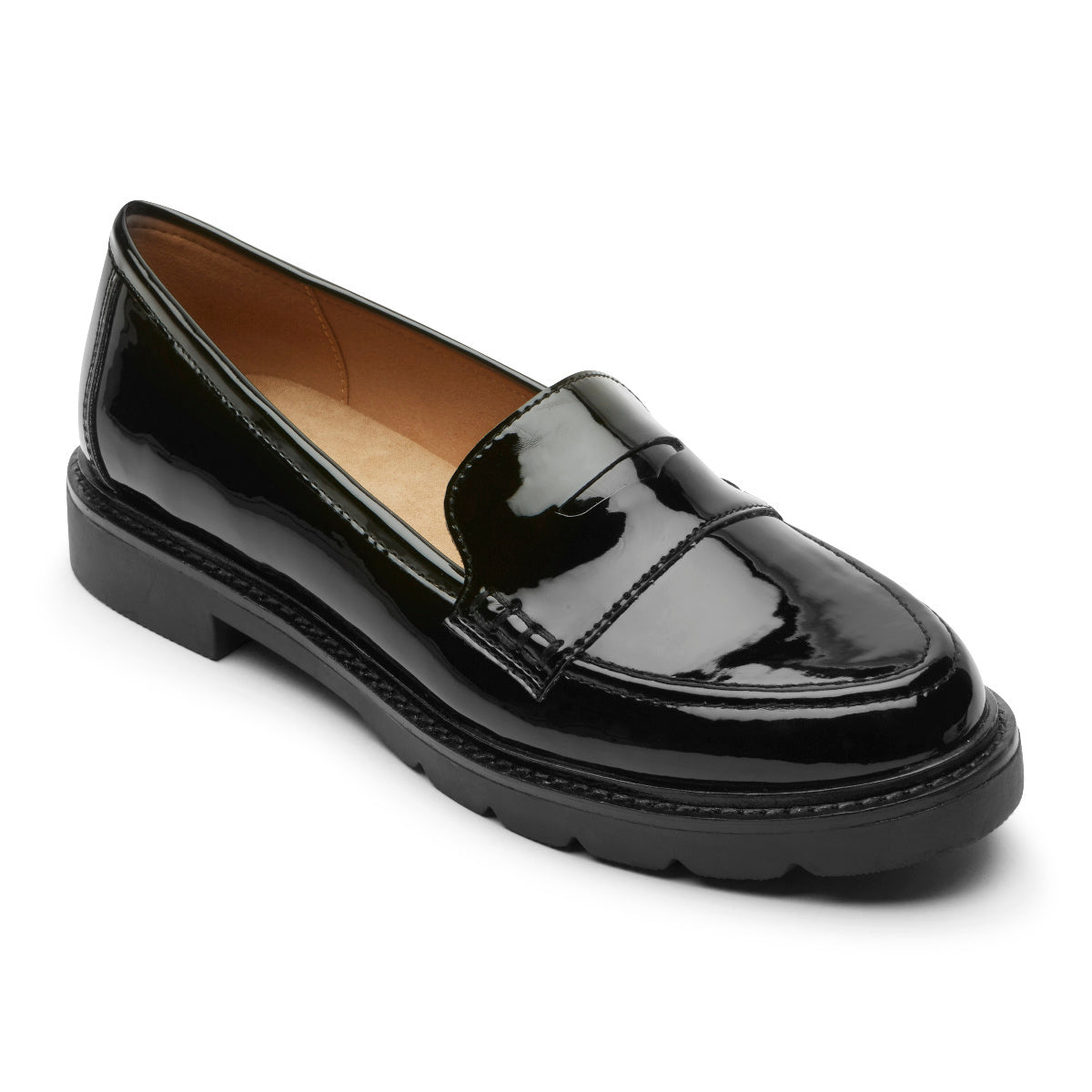 Women's Kacey Penny Loafers - Comfortable Slip-On Shoes for Work, Office & Casual Wear | Classic Leather Flats for Women