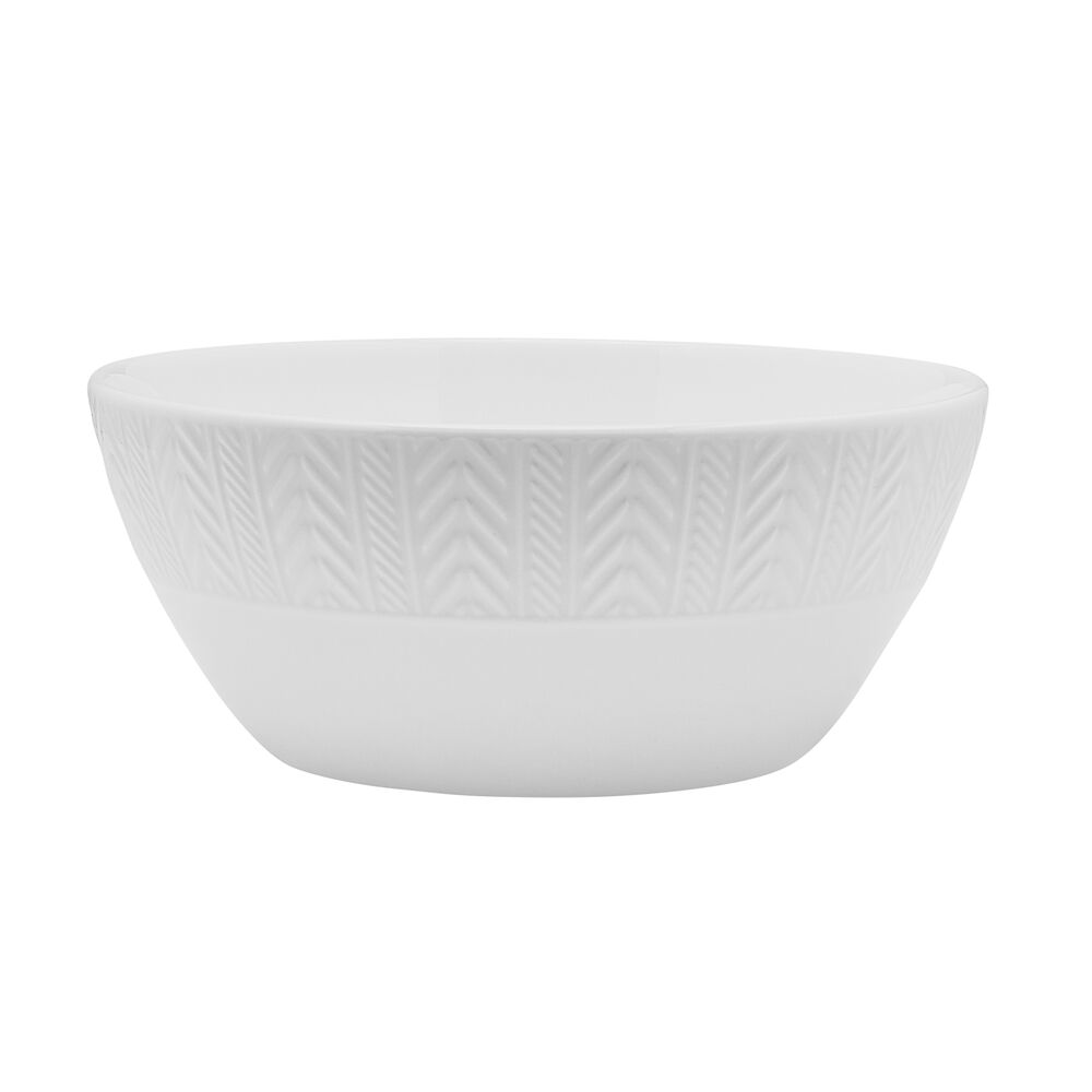 Bowen 40-Piece Dinnerware Set for 8 - Porcelain Tableware Service with Plates, Bowls & Mugs - Perfect for Family Dinners, Parties & Restaurant Use