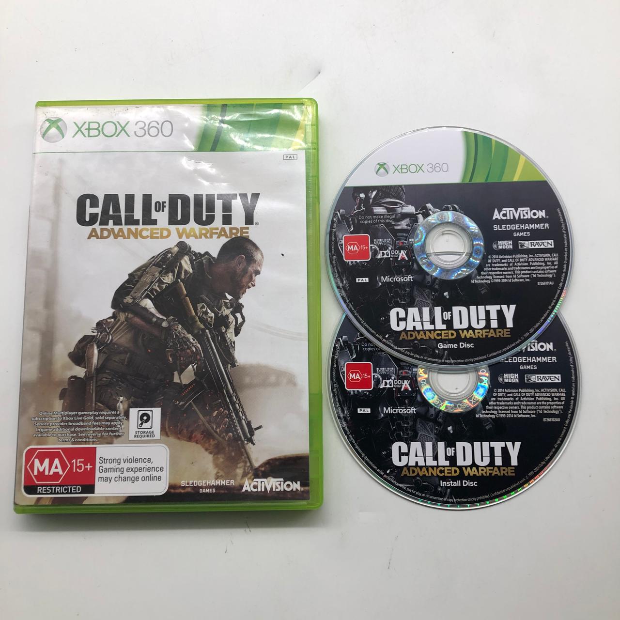 Call Of Duty Advanced Warfare - Xbox 360 Game (PAL Version) - Action-Packed FPS for Intense Gaming Sessions at Home
