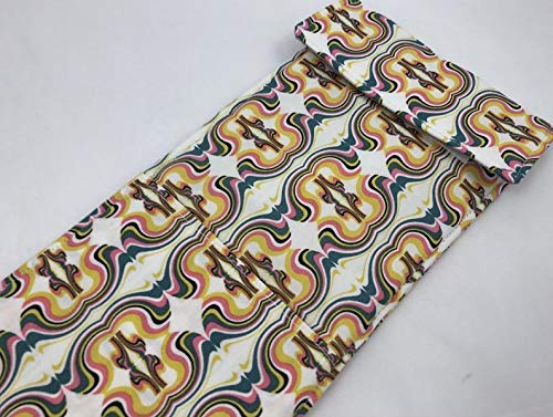 Heat-Resistant Curling Iron Holder & Flat Iron Case Bag for Travel - Vibrant Berry Design | Perfect for Salon Stylists & Home Hair Care
