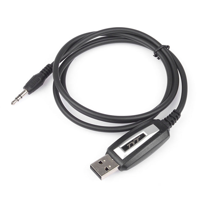 TYT TH-9000D Mobile Radio Programming Cable - USB Data Cable for Firmware Updates & Channel Programming | Compatible with TYT Radios for Amateur & Commercial Use